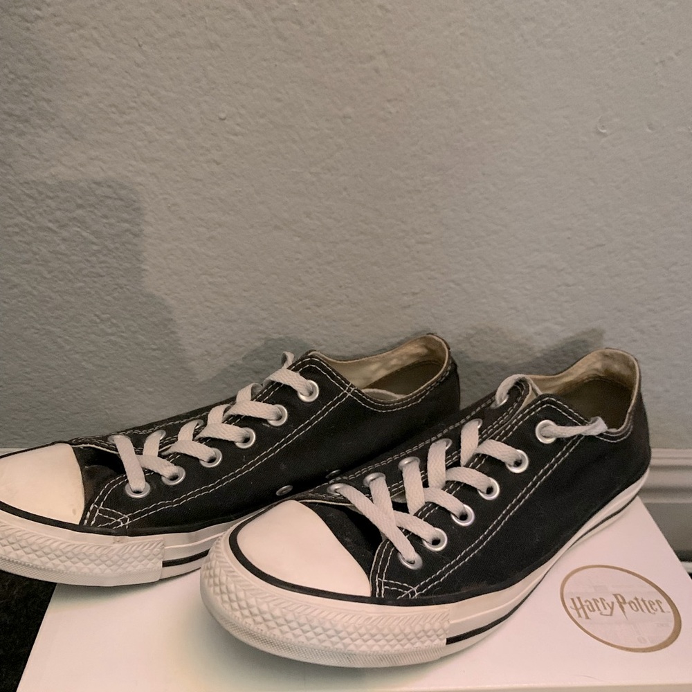 Black Low Top Converse